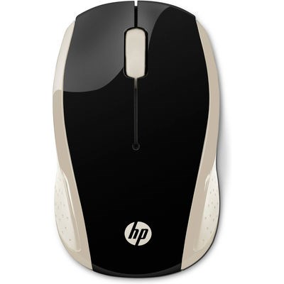 HP 200 Silk Gold Wireless Mouse - MOUSE (2HU83AA#ABB)