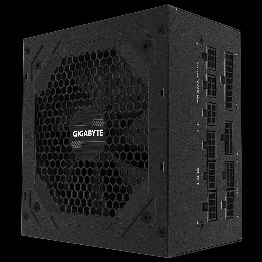 GIGABYTE zdroj P850GM, 850W, 80plus gold, modular, 120 mm fan GP-P850GM