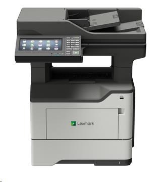 LEXMARK Multifunkční ČB tiskárna MX622ade, A4, 47ppm, 2048MB, barevný LCD displej, duplex,DADF, USB 2.0, LAN, 36S0910