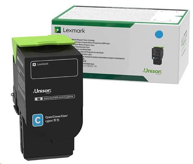 Lexmark azurový High cap. toner C232HC0 Return progam pro C2525, C2425 ,C2535, MC2325, MC2425, MS2535,MC2640 - 2 300 str