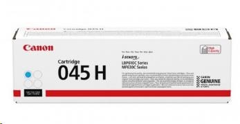 Canon TONER  CRG-045H C azurový pro i-SENSYS LBP611Cn, LBP613Cdw, MF631Cn, MF633Cdw, MF635Cx (2200 str.)