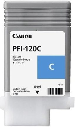 Canon Cartridge PFI-120 azurová 130ml, pro iPF TM200, TM205, TM300, TM305 CF2886C001