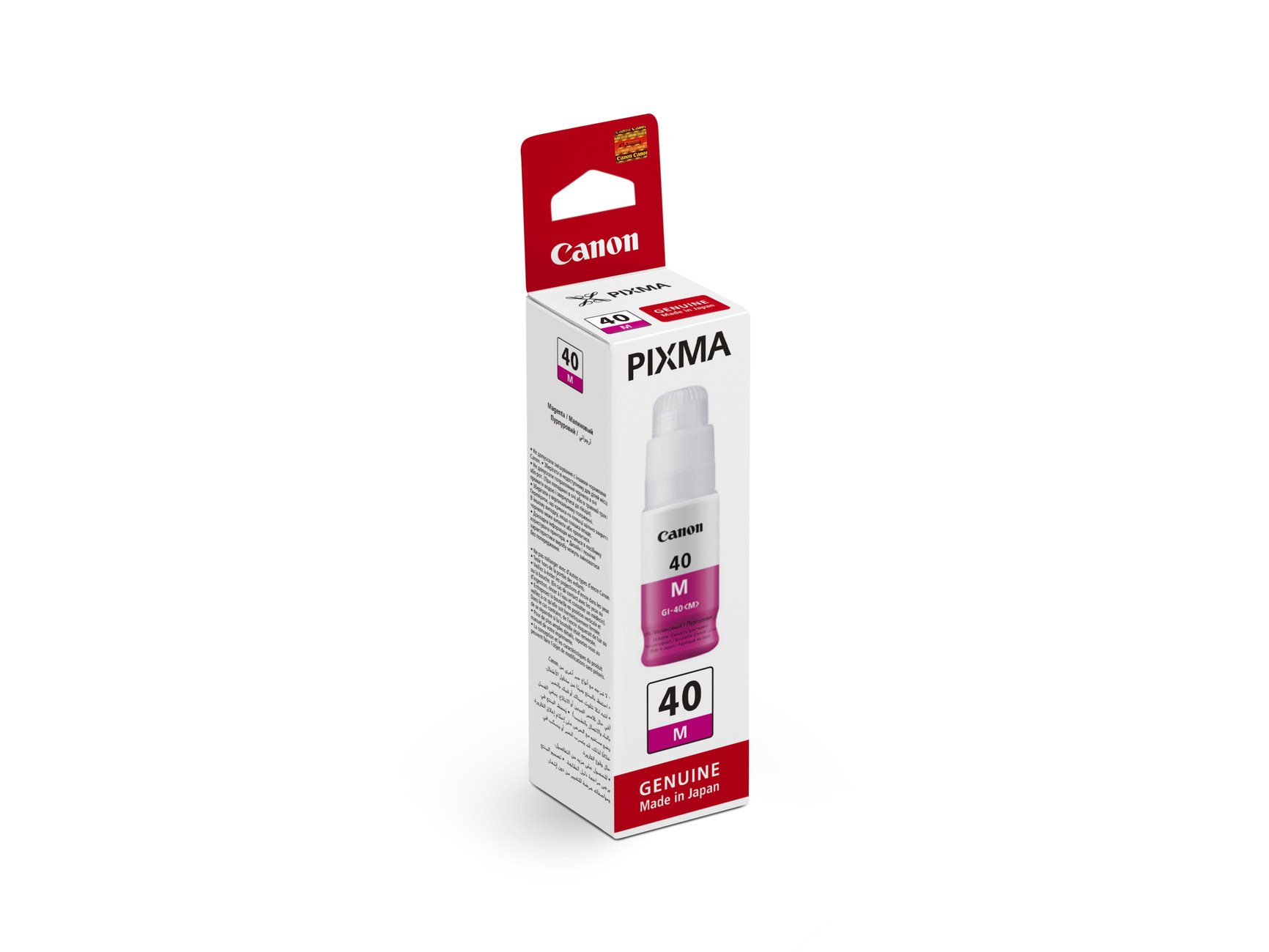 Canon Cartridge GI-40 M purpurová pro PIXMA GM2040, G6040, G5040 (7 700 str.)