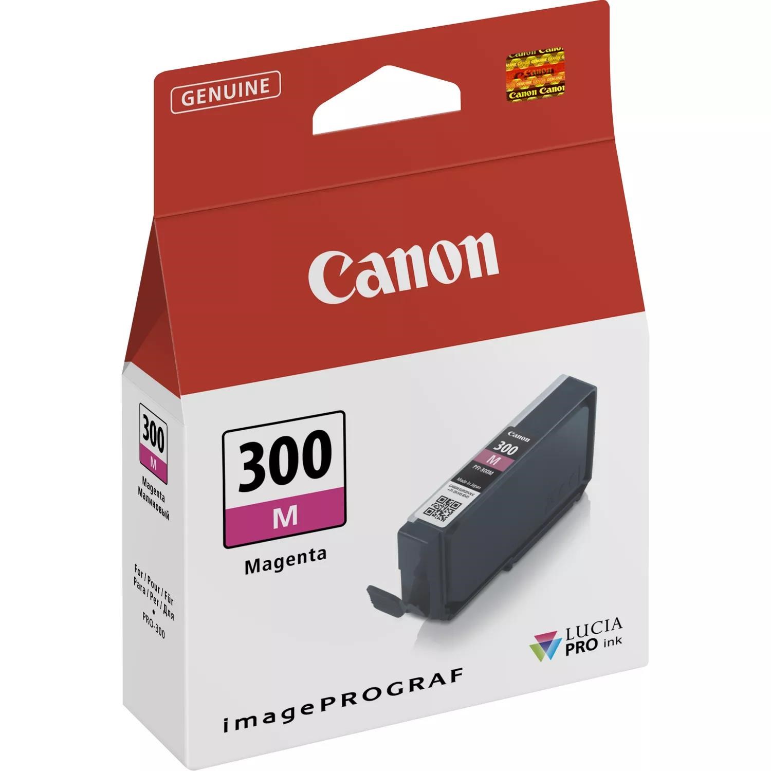 Canon CARTRIDGE PFI-300 M purpurová pro imagePROGRAF PRO-300 4195C001