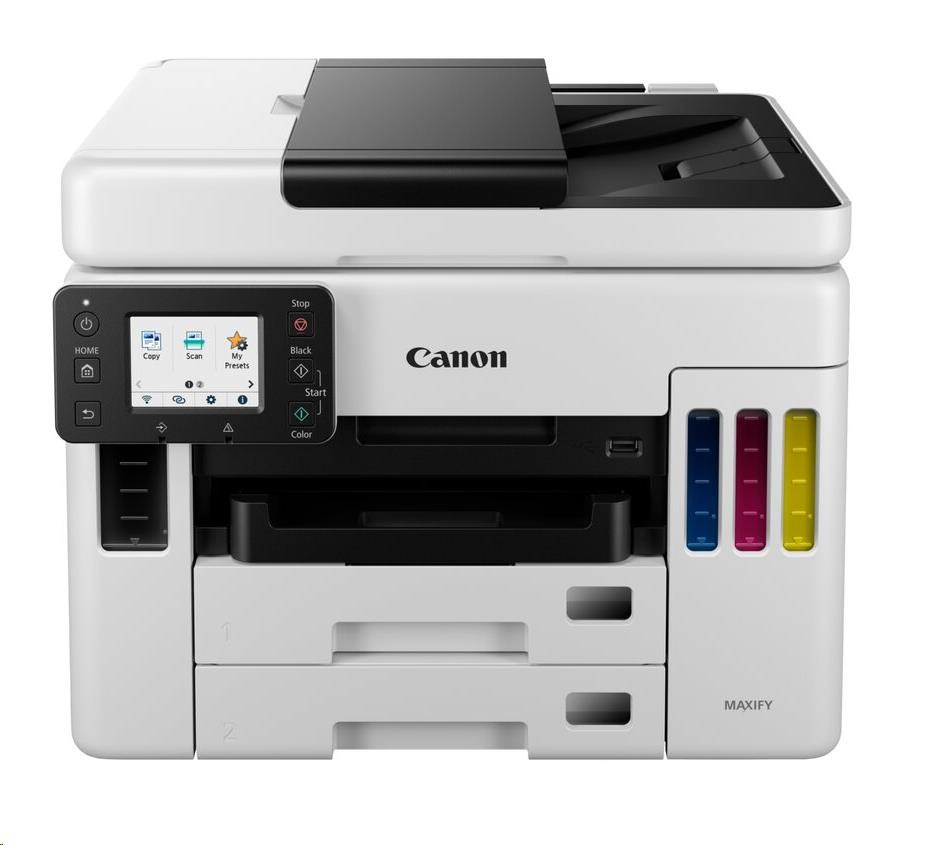 Canon MAXIFY Tiskárna GX7040 (doplnitelné zásobníky inkoustu ) - bar, MF (tisk,kopírka,sken), USB, Wi-Fi