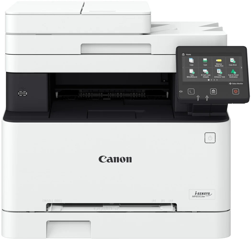 Canon  i-SENSYS MF655Cdw - barevná, MF (tisk, kopírka, sken), duplex, ADF, USB, LAN, Wi-Fi