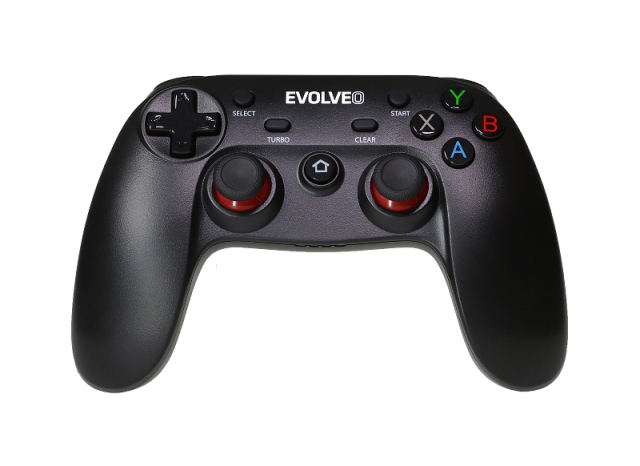 EVOLVEO Fighter F1, bezdrátový gamepad pro PC, PlayStation 3, Android box/smartphone (GFR-F1)