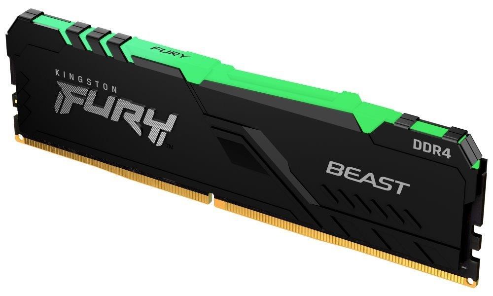 DIMM DDR4 8GB 3200MT/s CL16 KINGSTON FURY Beast RGB KF432C16BBA/8