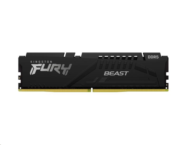 DIMM DDR5 16GB 4800MT/s CL38 KINGSTON FURY Beast Black KF548C38BB-16