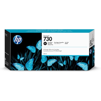 HP 730 300-ml Photo Black Ink Crtg P2V73A