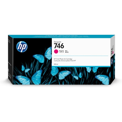 HP 746 300-ml Magenta Ink Cartridge P2V78A