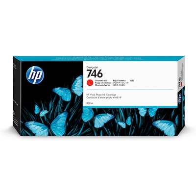 HP 746 300-ml Chromatic Red Ink Cartridge P2V81A