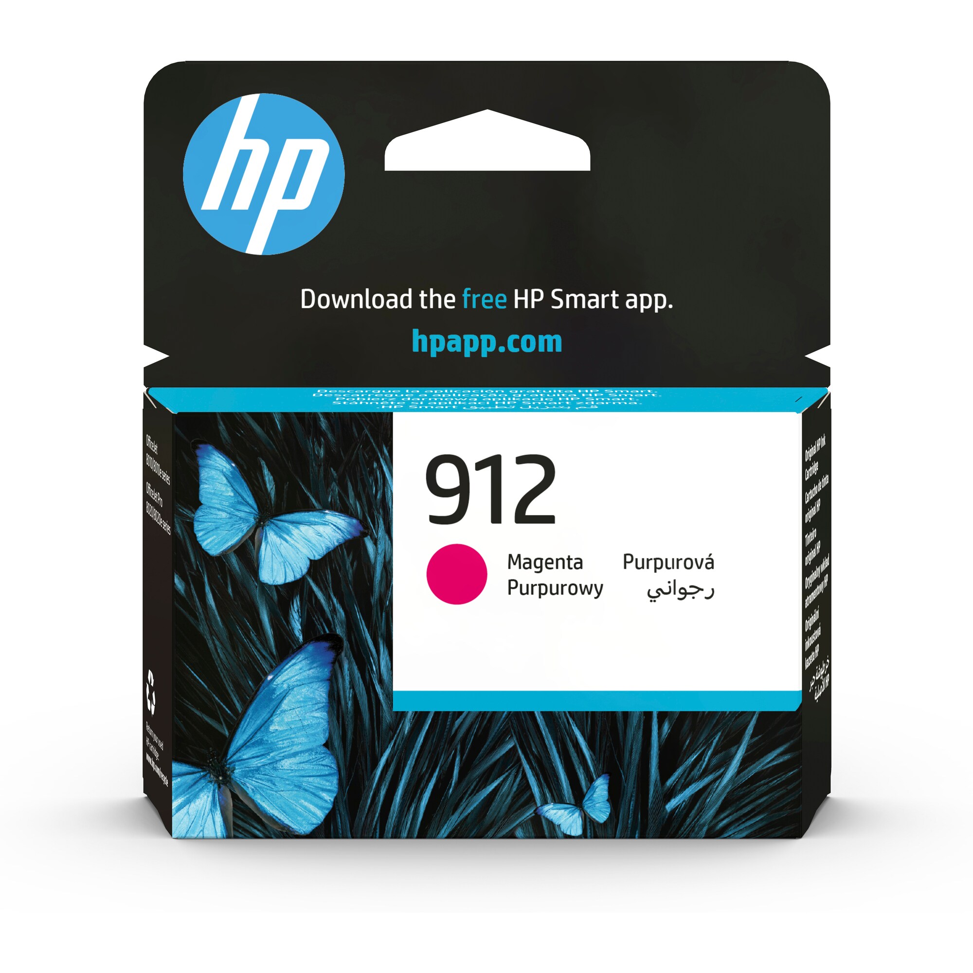 HP 912 Magenta Original Ink Cartridge (315 pages)