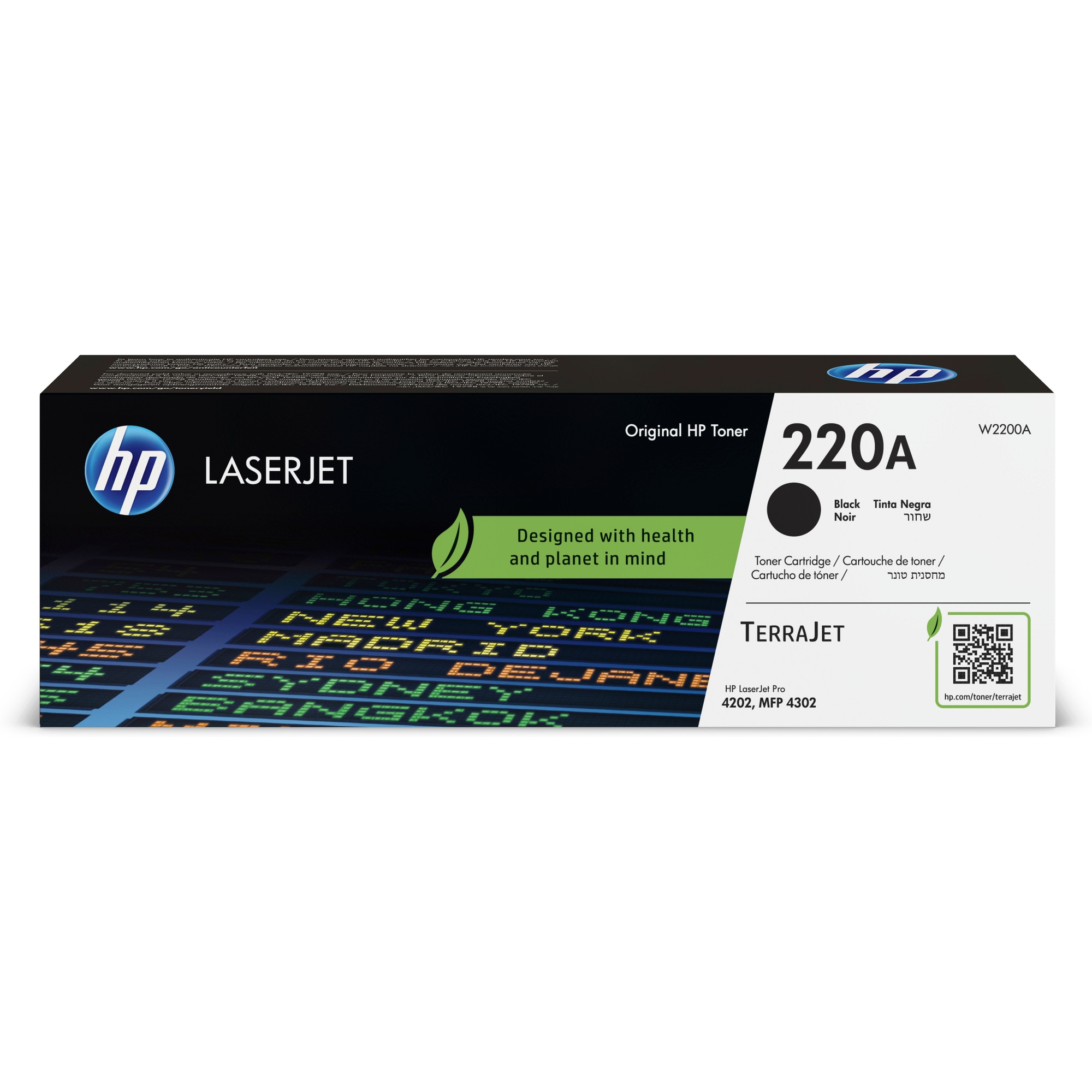 HP 220A Black Original LaserJet Toner Cartridge (2,000 pages)