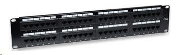 Intellinet Patch panel 48 port Cat5e, UTP, 2U , černý (513579)