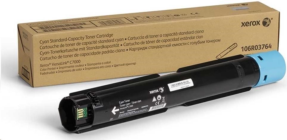 Xerox CYAN STD CAP TONER CARTRIDGE DMO (3 300str.) pro VersaLink C7000 (SFP) (106R03772)