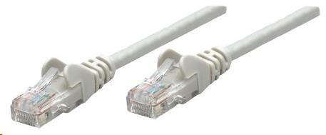 Intellinet patch kabel, Cat6 Certified, CU, UTP, PVC, RJ45, 10m, šedý 738170