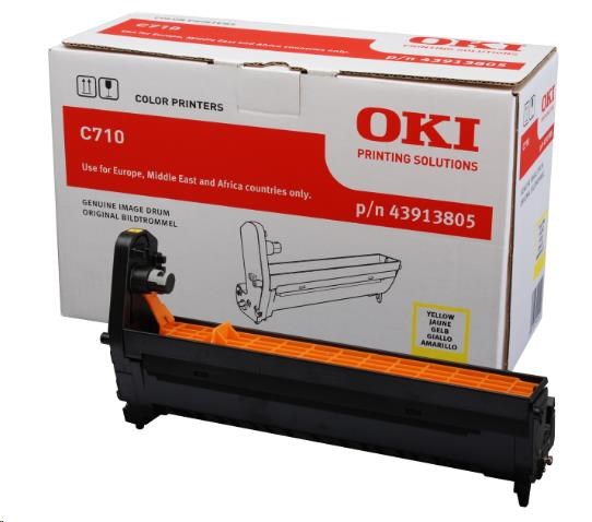 Oki Obraz. válec pro Žlutý toner do C710 (15k) (43913805)