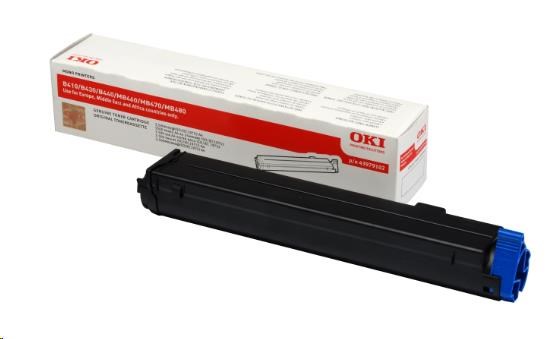 Oki Toner do B410/B430/B440/MB460/MB470/MB480 (3 500 stran) (43979102)