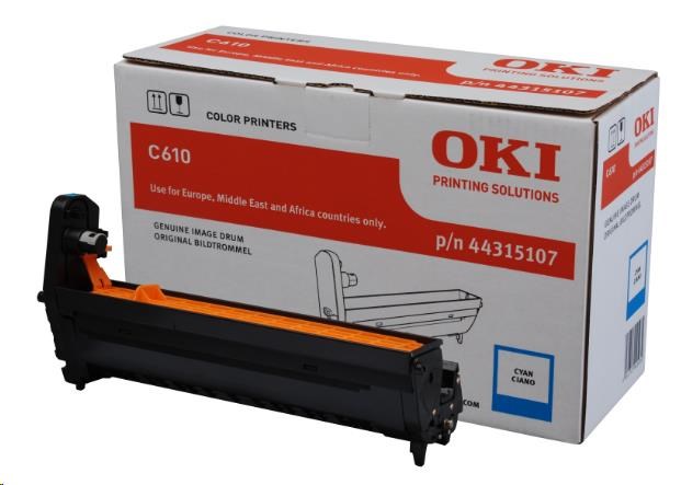 Oki Obraz. válec pro cyan toner do C610 (20 000 stránek) - originální 44315107