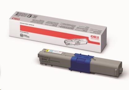 Oki Žlutý toner do C310/330/331/510/511/530/531/MC351/352/361/362/561/562 (2 000 stránek) (44469704)