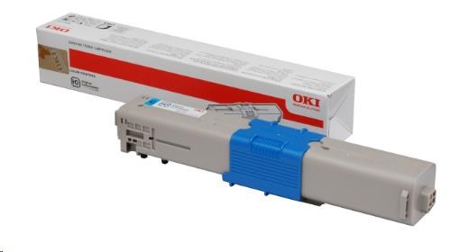 OKI Cyan toner do C301/C321/MC332/MC342/MC342w (1 500 stránek) (44973535)