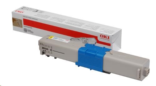 OKI Žlutý toner do C301/C321/MC332/MC342/MC342w (1 500 stránek) (44973533)