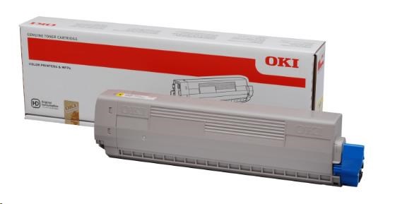 OKI Žlutý toner do C831/841 (10 000 stránek) (44844505)