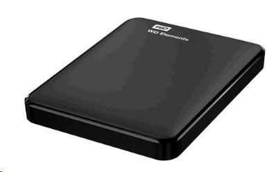 WD Elements Portable 1TB Ext. 2.5" USB3.0, Black (WDBUZG0010BBK-WESN)