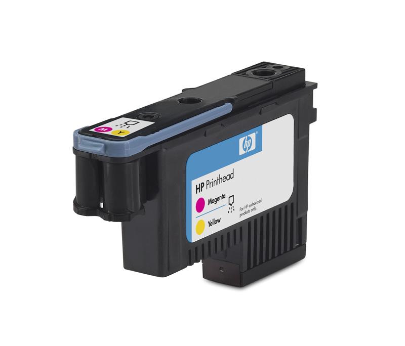 HP 70 Magenta + Yellow DJ Printhead, C9406A