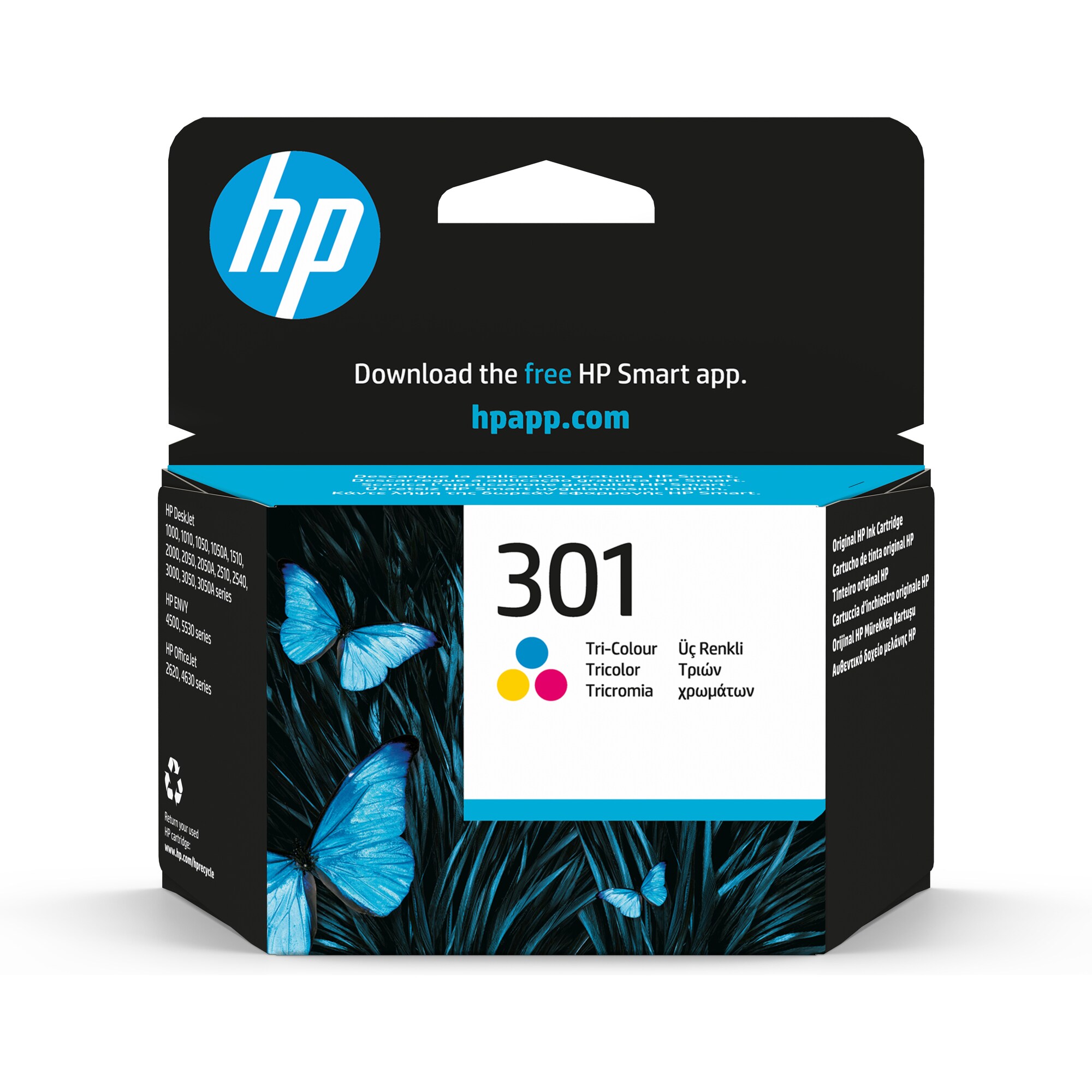 HP 301 Tri-color Ink Cart, 3 ml, CH562EE (CH562EE#BA3)