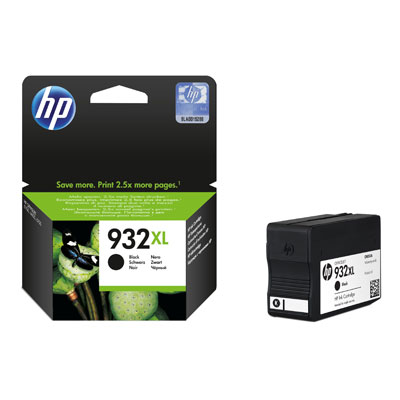 HP 932XL Black Ink Cart, 22,5 ml, CN053AE (CN053AE#BGY)