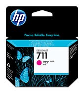 HP 711 Magenta DJ Ink Cart, 29 ml, CZ131A