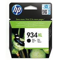 HP 934XL Black Ink Cartridge, C2P23AE (C2P23AE#BGY)