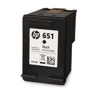 HP 651 Black Original Ink Advantage Cartridge, C2P10AE (C2P10AE#BHK)