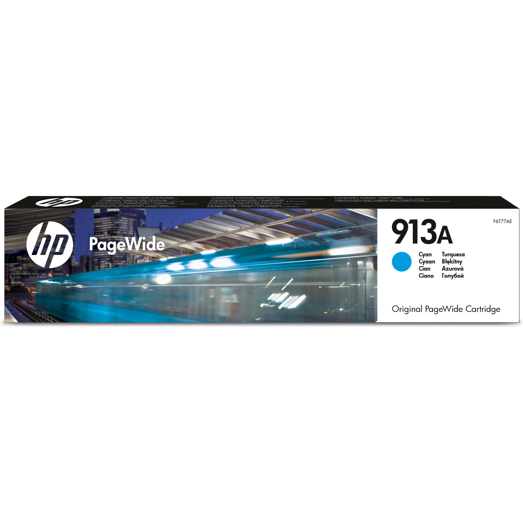 HP 913A Cyan Original PageWide Cartridge (F6T77AE)