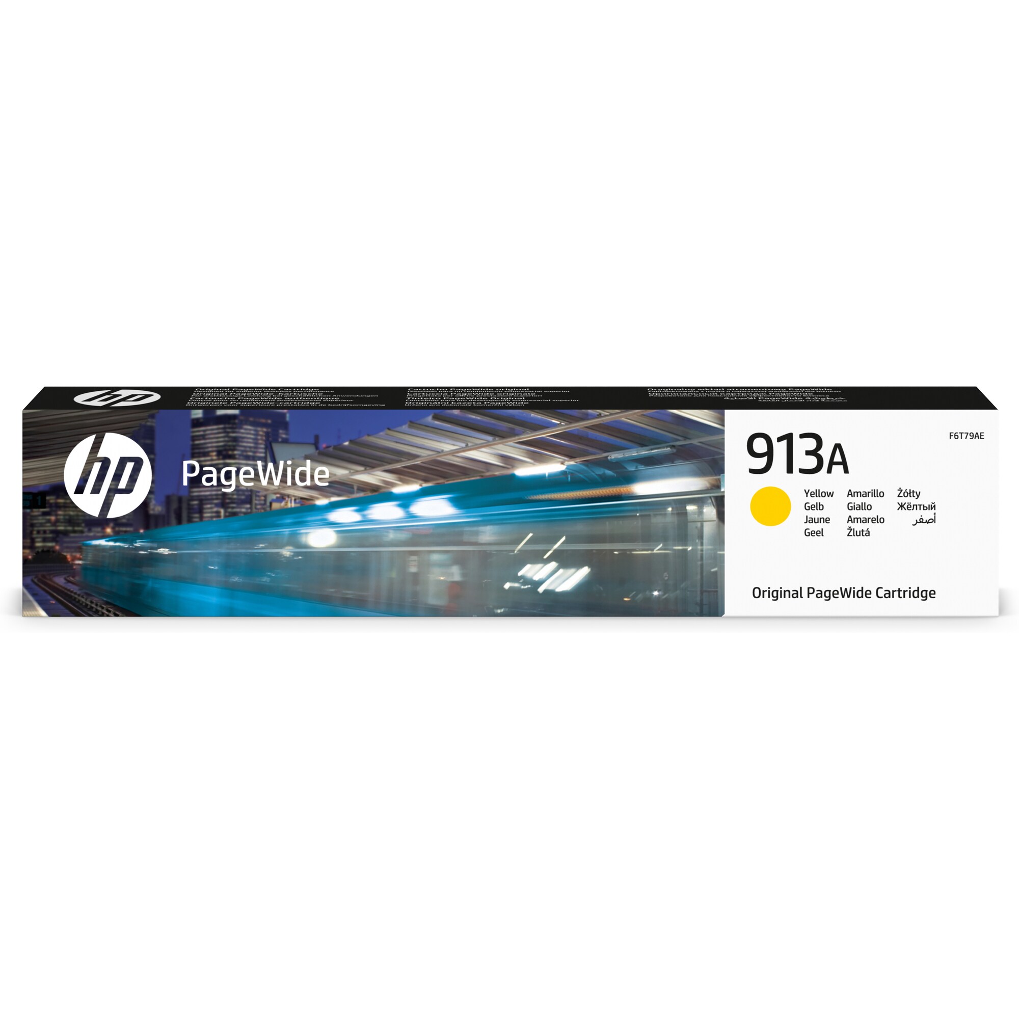 HP 913A Yellow Original PageWide Cartridge (F6T79AE)