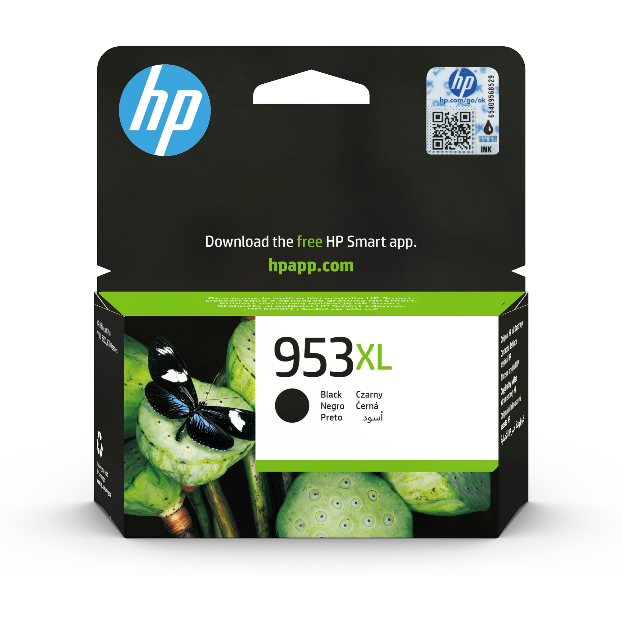 HP 953XL High Yield Black Original Ink Cartridge (L0S70AE#BGY)