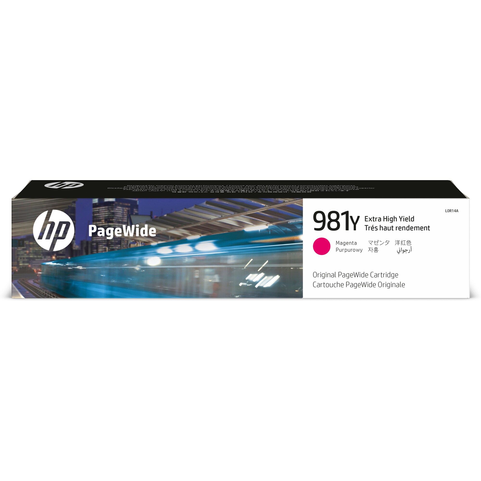 HP 981Y Extra High Yield Magenta Original PageWide Cartridge (L0R14A)