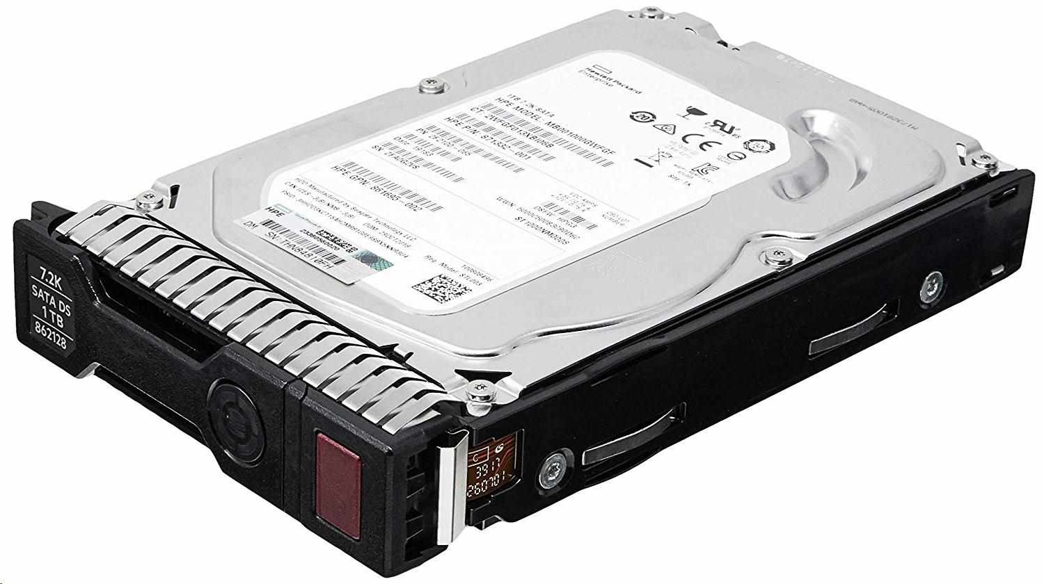 HPE 1TB 6G SATA 7.2K rpm LFF (3.5in) SC Midline 1yr Warranty Hard Drive (861691-B21)