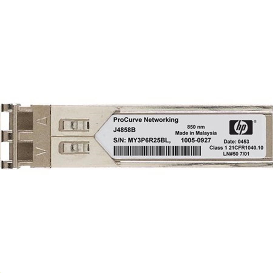 Aruba 1G SFP LC SX 500m MMF XCVR J4858D RENEW J4858DR