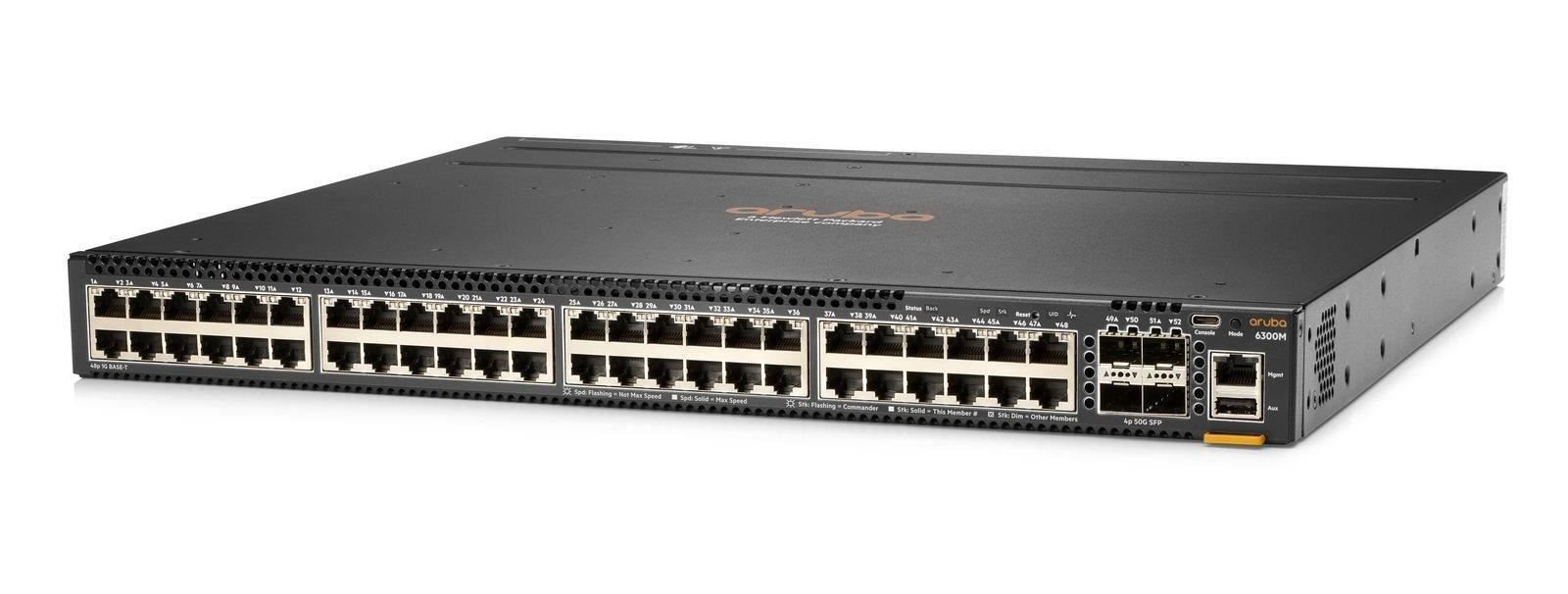 Aruba 6100 48G Class4 PoE 4SFP+ 370W Switch JL675A