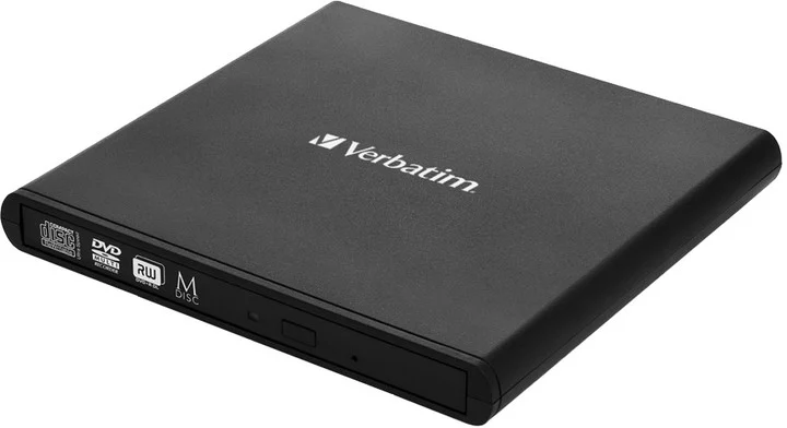 VERBATIM Mobile DVD-RW Rewriter USB 2.0 Black mechanika (98938)