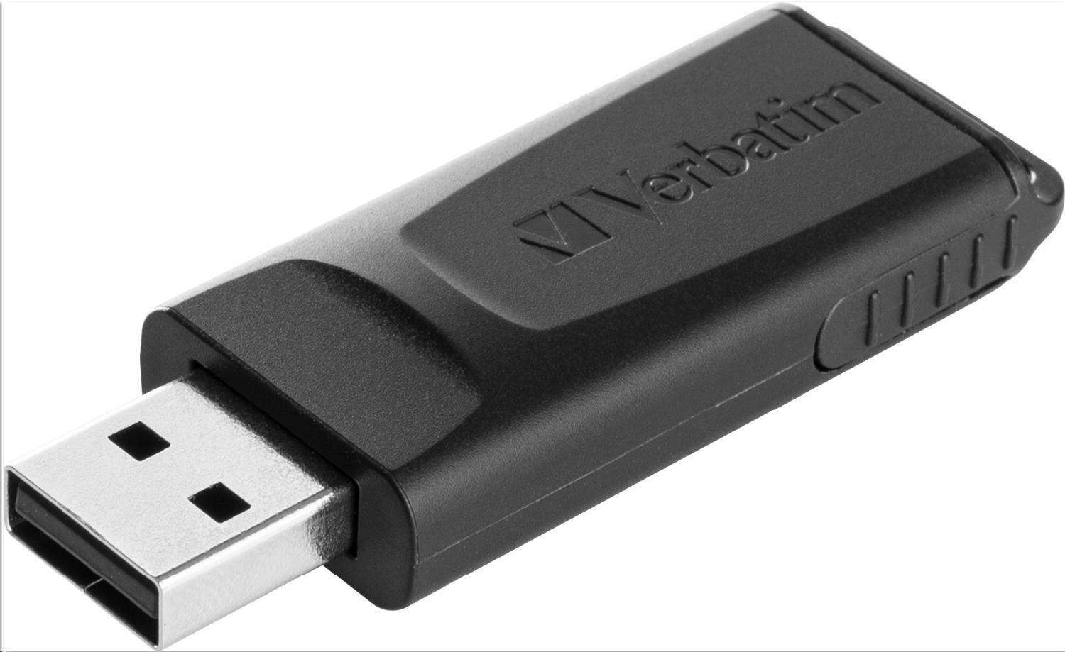 VERBATIM USB Flash Disk Store 'n' Go SLIDER 32GB - černá (98697)