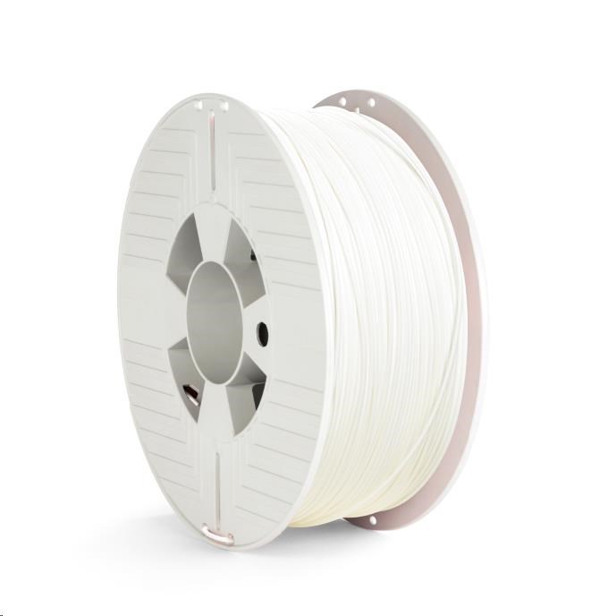 VERBATIM 3D Printer Filament PET-G 1.75mm, 327m, 1kg white 55050