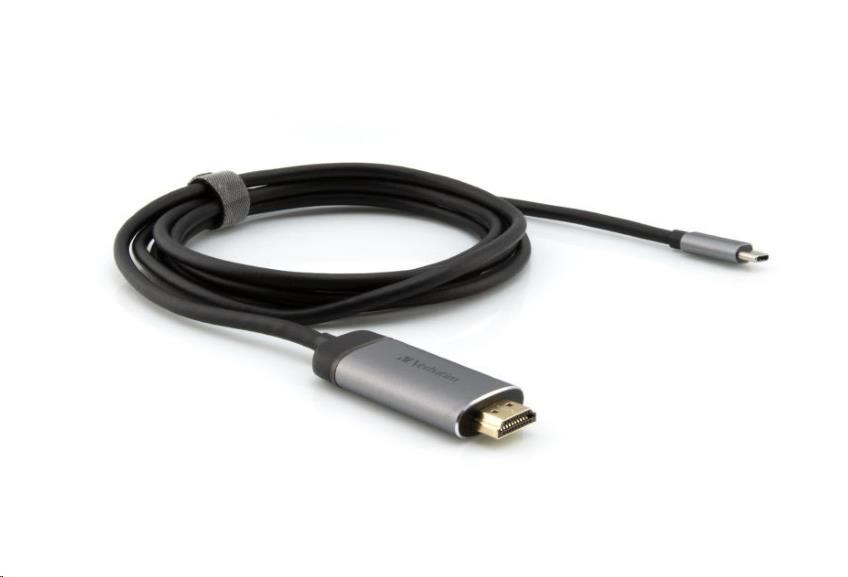 VERBATIM 49144 USB-C™ to HDMI 4K Adapter with 1.5m cable HUB