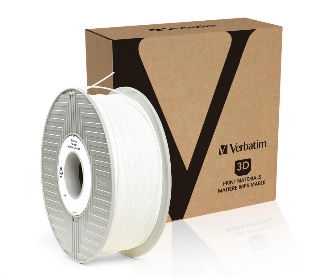 Verbatim ABS, 1,75mm, 1000g, 55027, white