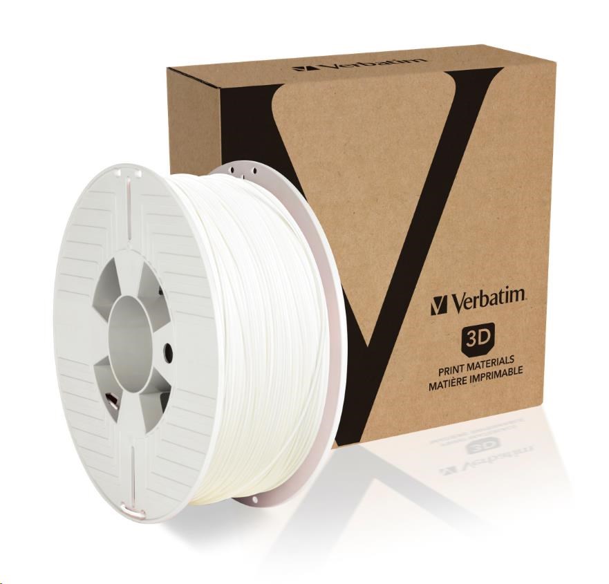 VERBATIM 3D Printer PLA 1,75mm ,335m, 1kg white