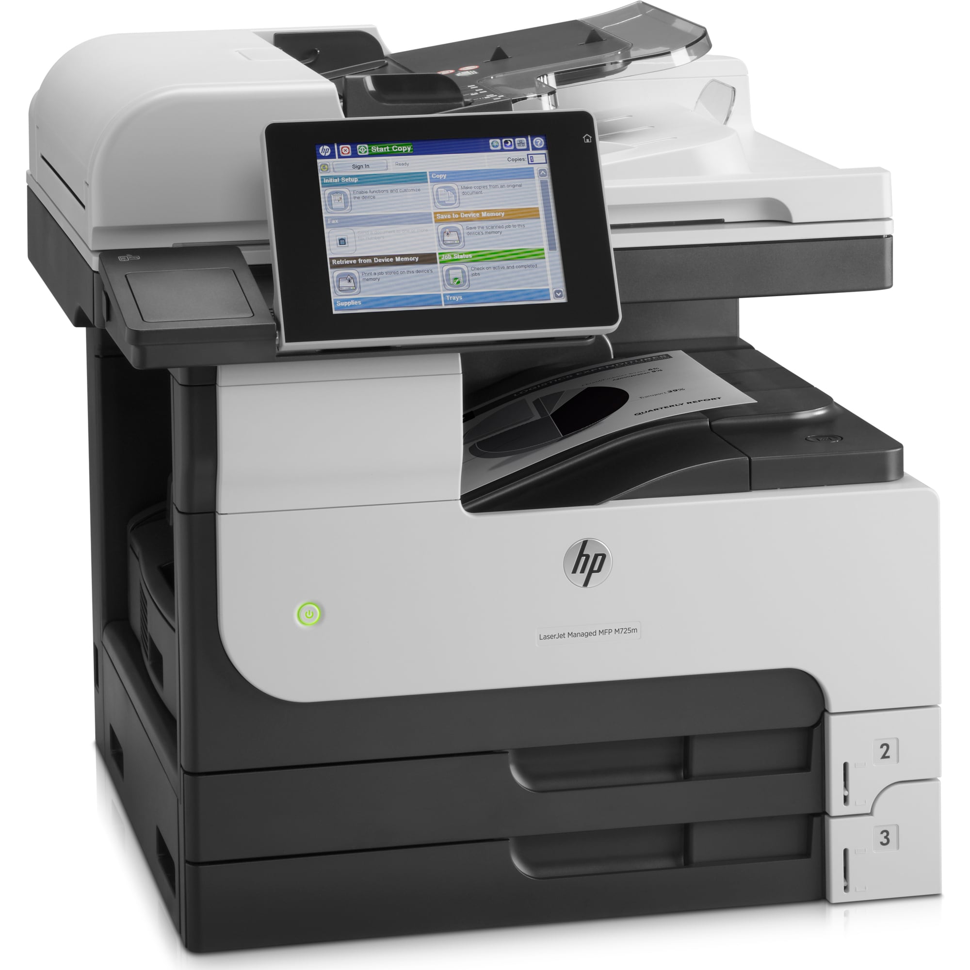 HP LaserJet Enterprise 700 MFP M725dn (A3, 41 ppm A4, USB, Ethernet, Print/Scan/Copy/Digital Sending, Duplex) CF066A#B19