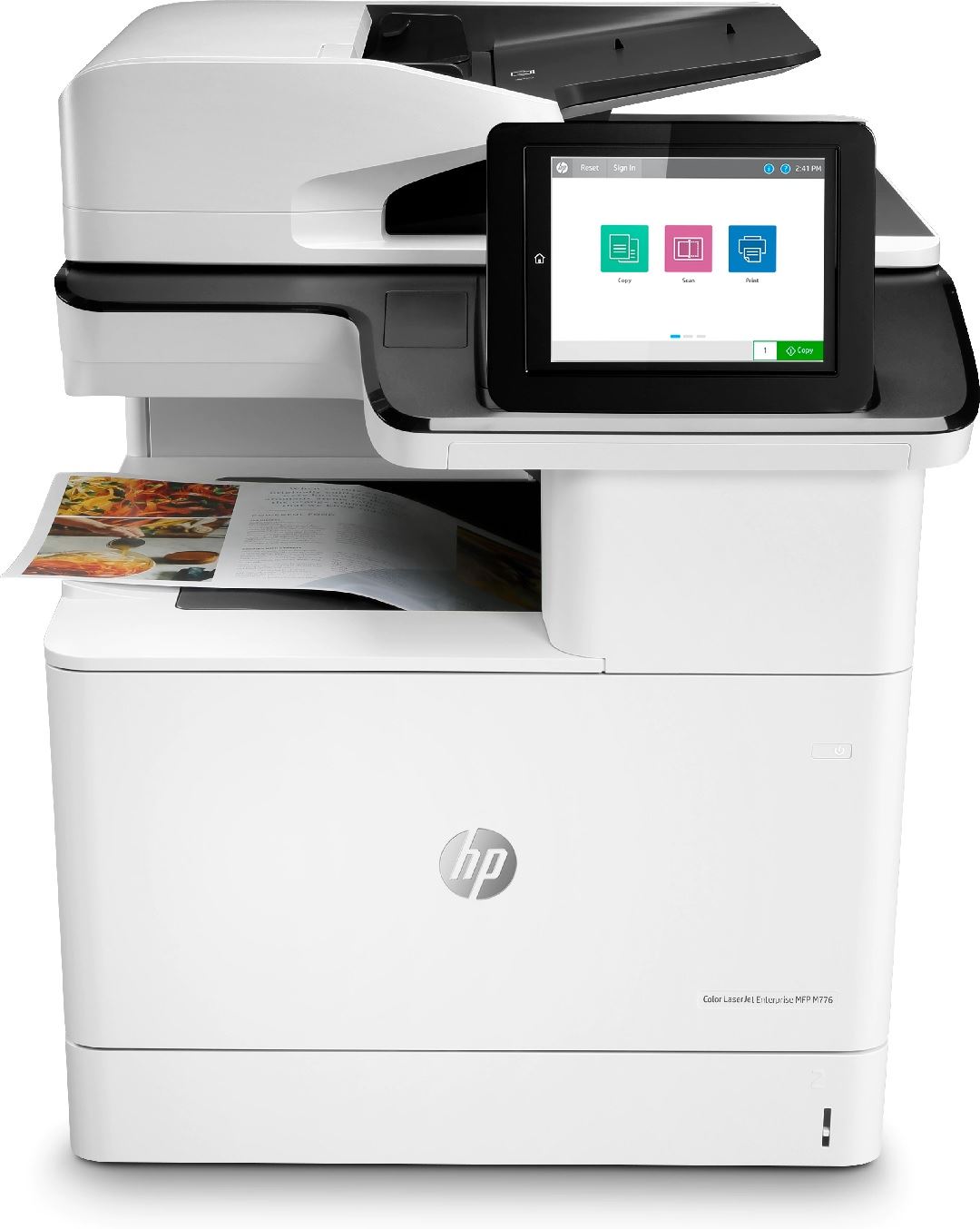 HP Color LaserJet Enterprise MFP M776dn (A3, 46ppm, USB, Ethernet, Print/Scan/Copy, DADF, Duplex)